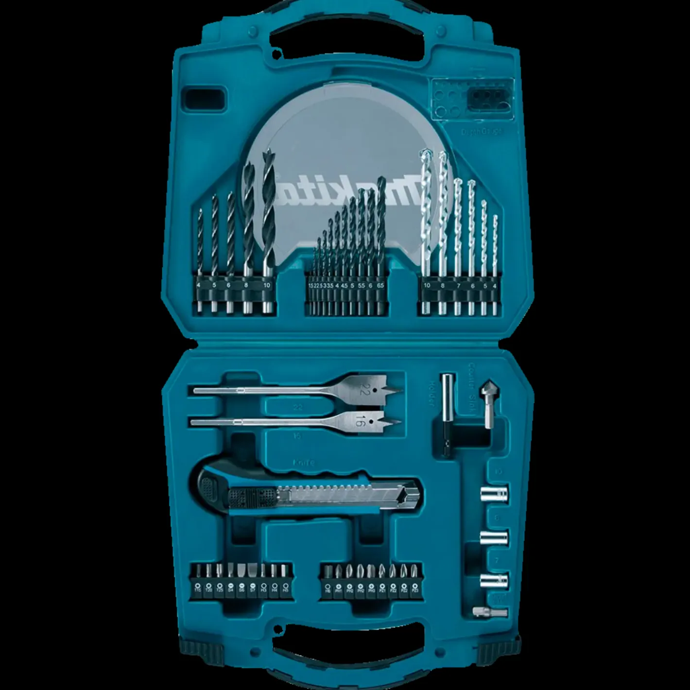 Makita D-42014 bor- og bitssæt 50 dele* Bits- Og Bitssæt|Bor- Og Borsæt