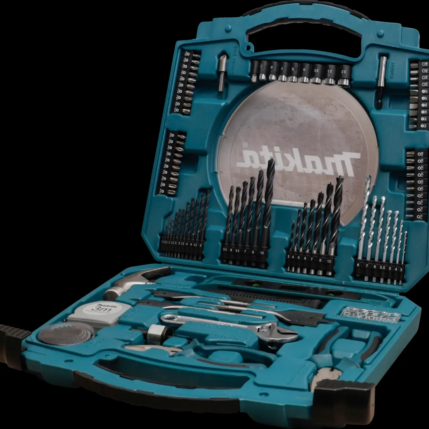 Makita D-42042 værktøjs bor- og bitssæt 103 dele* Bits- Og Bitssæt