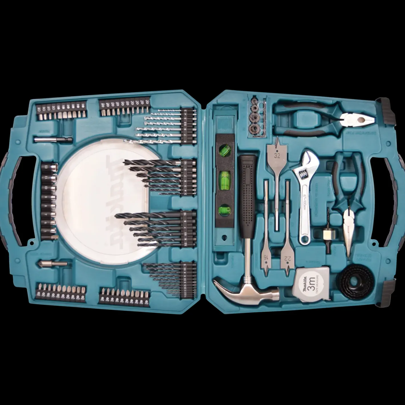 Makita D-42042 værktøjs bor- og bitssæt 103 dele* Bits- Og Bitssæt