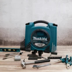 Makita D-42042 værktøjs bor- og bitssæt 103 dele* Bor- Og Borsæt