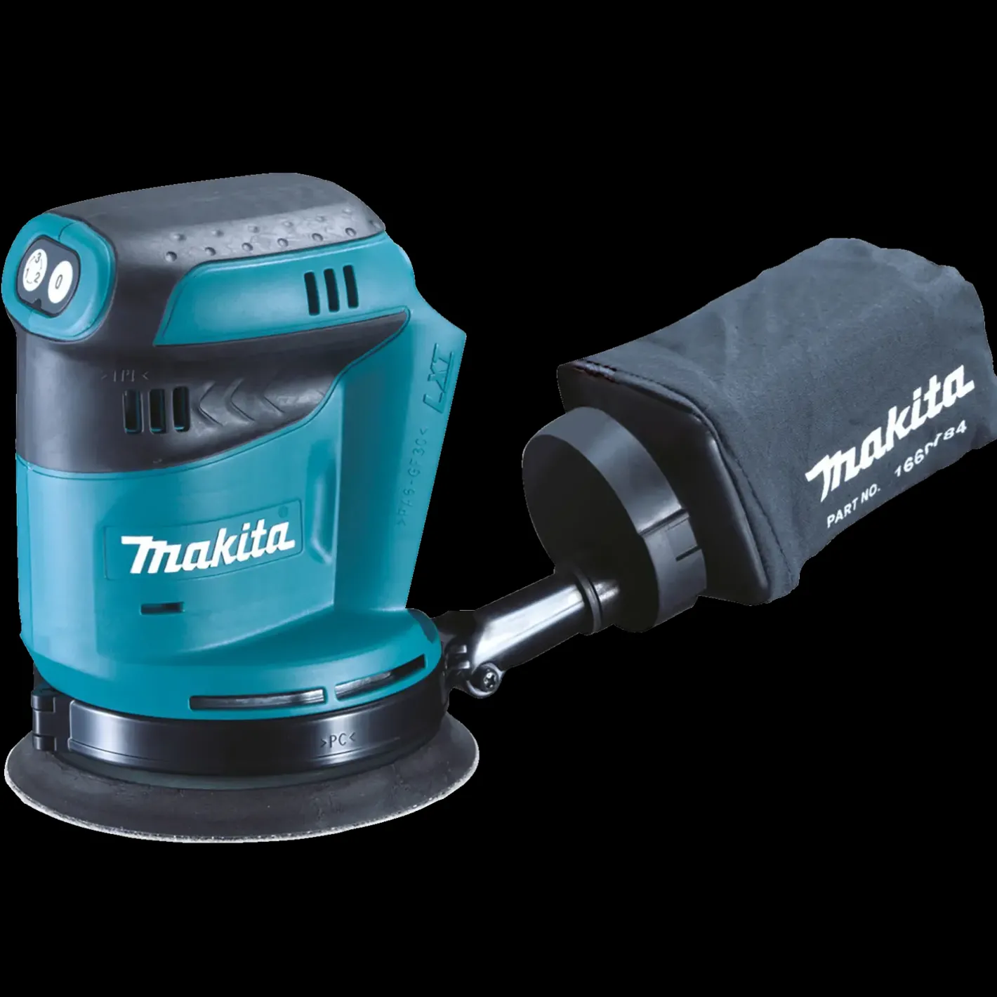 Makita DBO180Z 18V LXT excentersliber solo* Excenterslibere