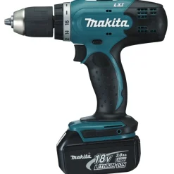 Makita DDF453SFX1 18V LXT bore/skruemaskine 2x3.0 Ah inkl. 75 dele tilbehør* Bore- Og Skruemaskiner