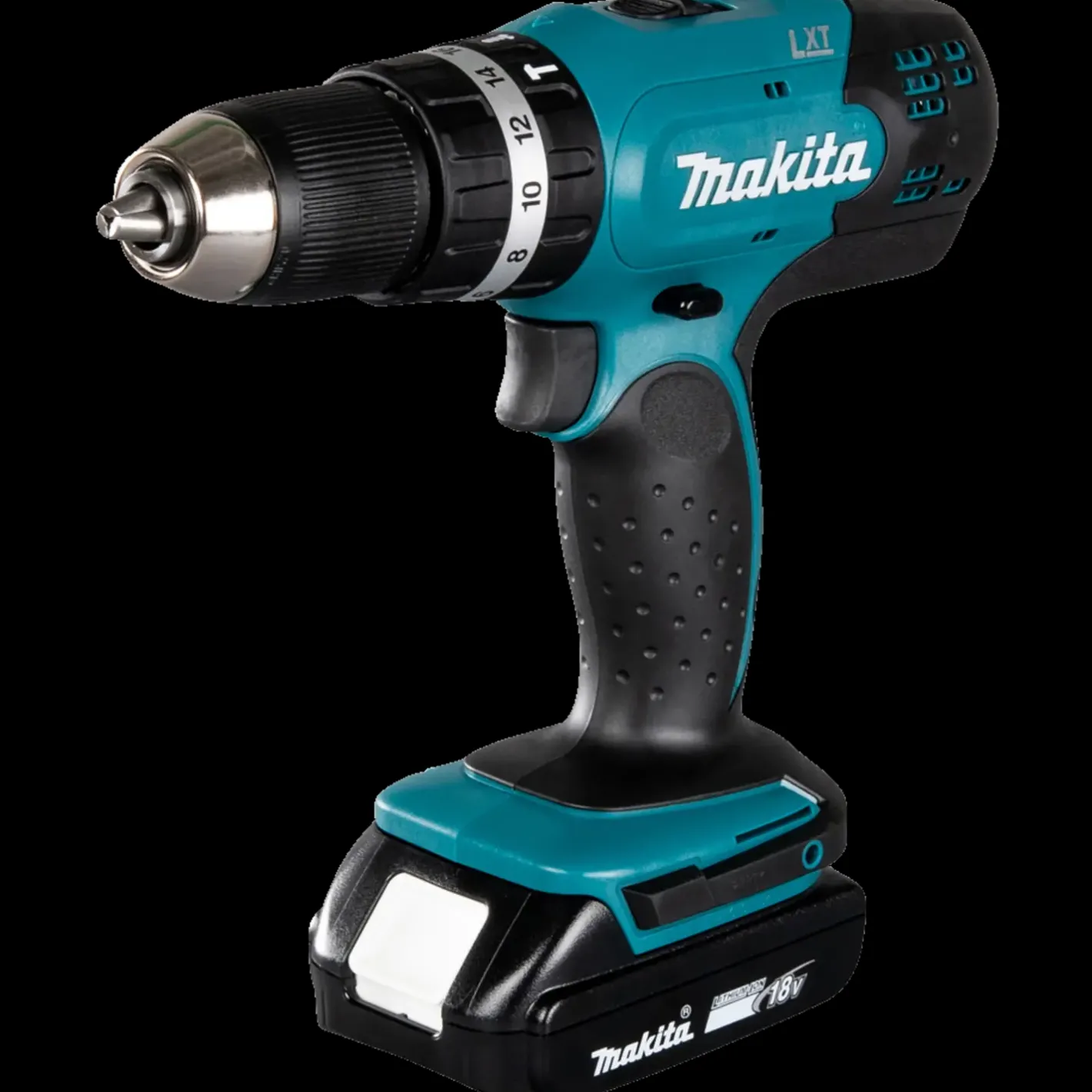 Makita DHP453RYJ 18V LXT® slagboremaskine 2x1,5 Ah batteri og lader* Bore- Og Skruemaskiner