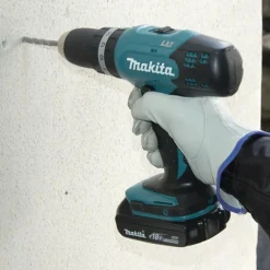 Makita DHP453RYJ 18V LXT® slagboremaskine 2x1,5 Ah batteri og lader* Bore- Og Skruemaskiner