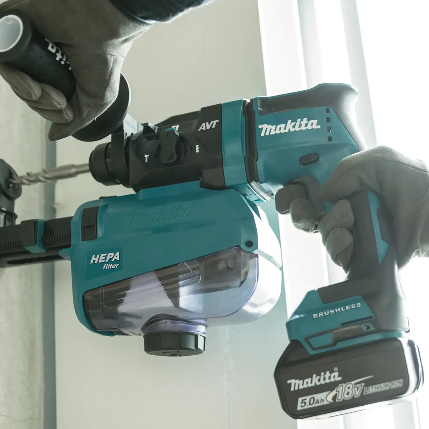 Makita DHR182Z 18V LXT SDS-plus bore/mejselhammer solo* Borehamre