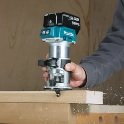 Makita DRT50ZJ 18V LXT enhåndsfræser solo* Overfræsere