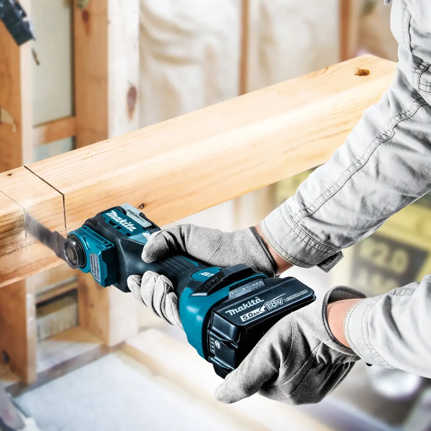 Makita DTM52Z LXT® multicutter 18V solo* Multicuttere