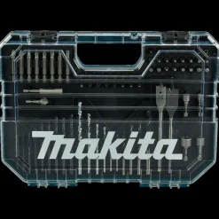 Makita E-15126 Bor-/bitssæt 75 dele* Bor- Og Borsæt