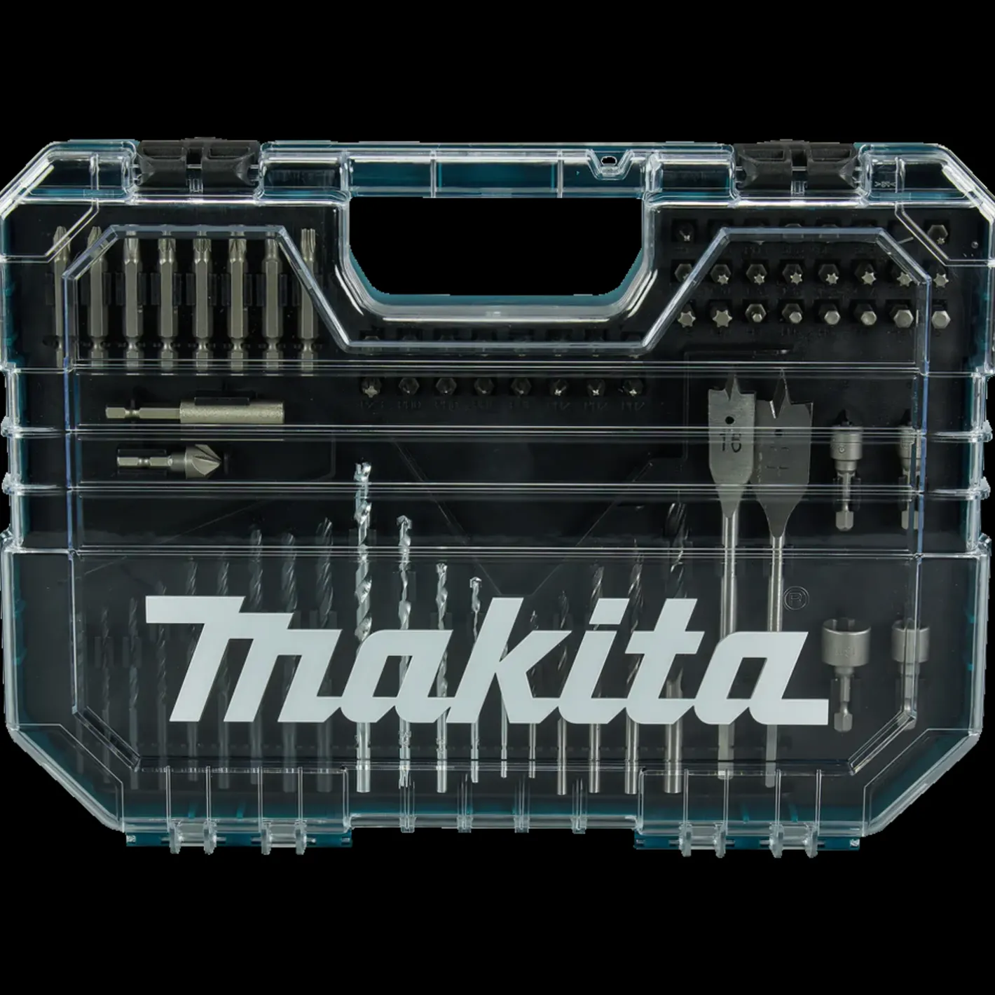Makita E-15126 Bor-/bitssæt 75 dele* Bor- Og Borsæt