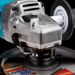 Makita GA005GM201 XGT 40V vinkelsliber 4.0 Ah batteri og lader* Vinkelslibere