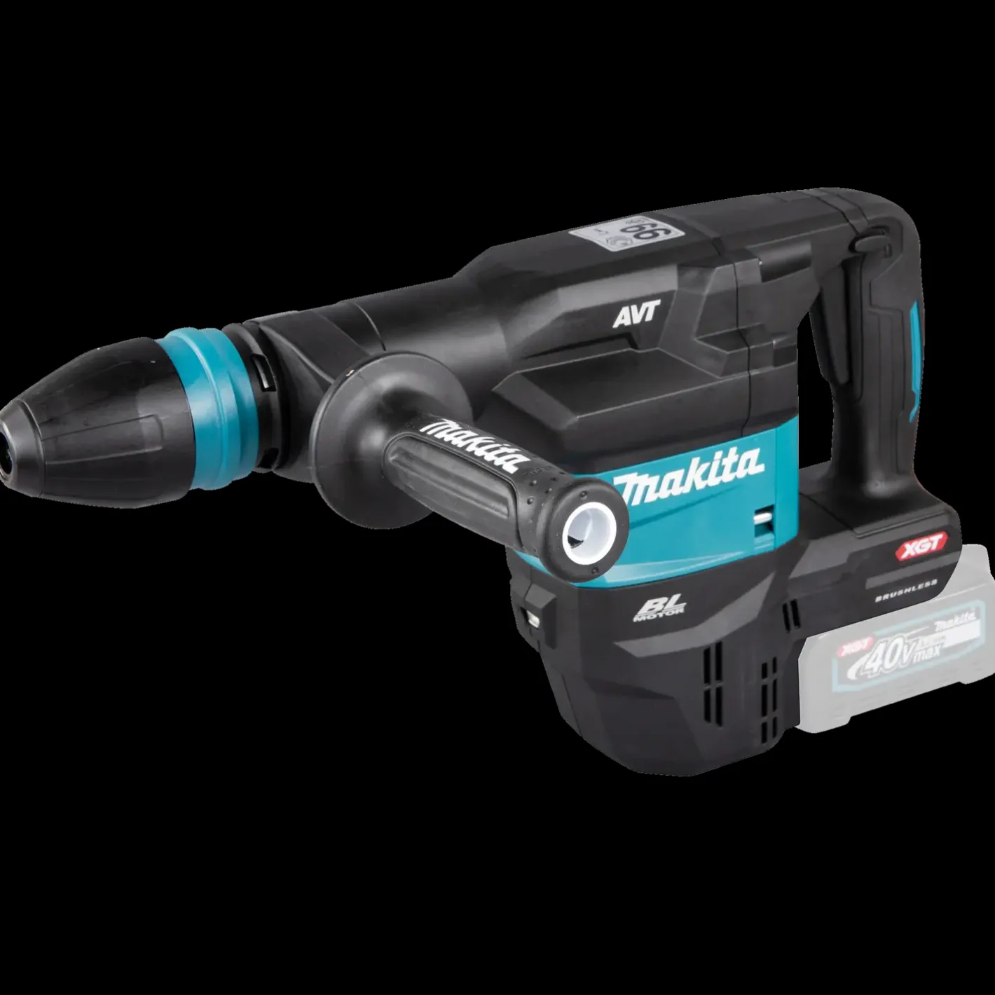 Makita HM001GZ02 mejselhammer XGT 40V inkl. 2 batterier og lader* Mejselhamre