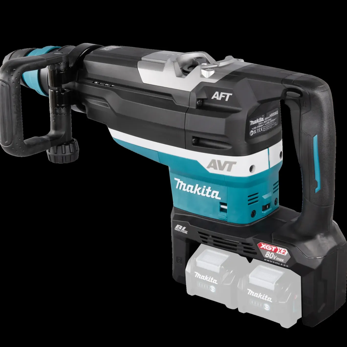 Makita HR006GZ 2x40V XGT bore/mejselhammer solo* Mejselhamre