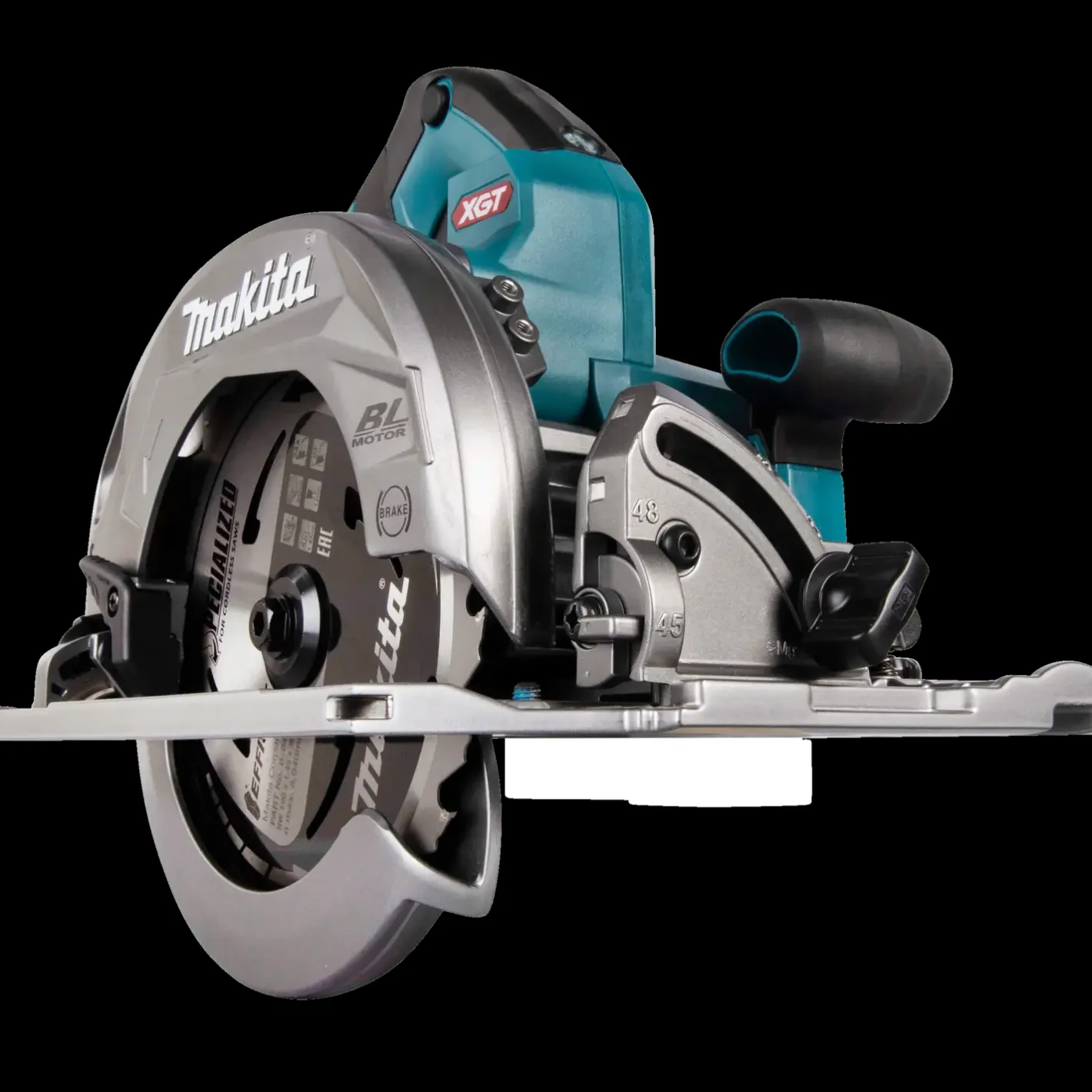 Makita HS004GM201 rundsav 185/190 XGT 40V inkl. 2 batterier og lader* Rundsave