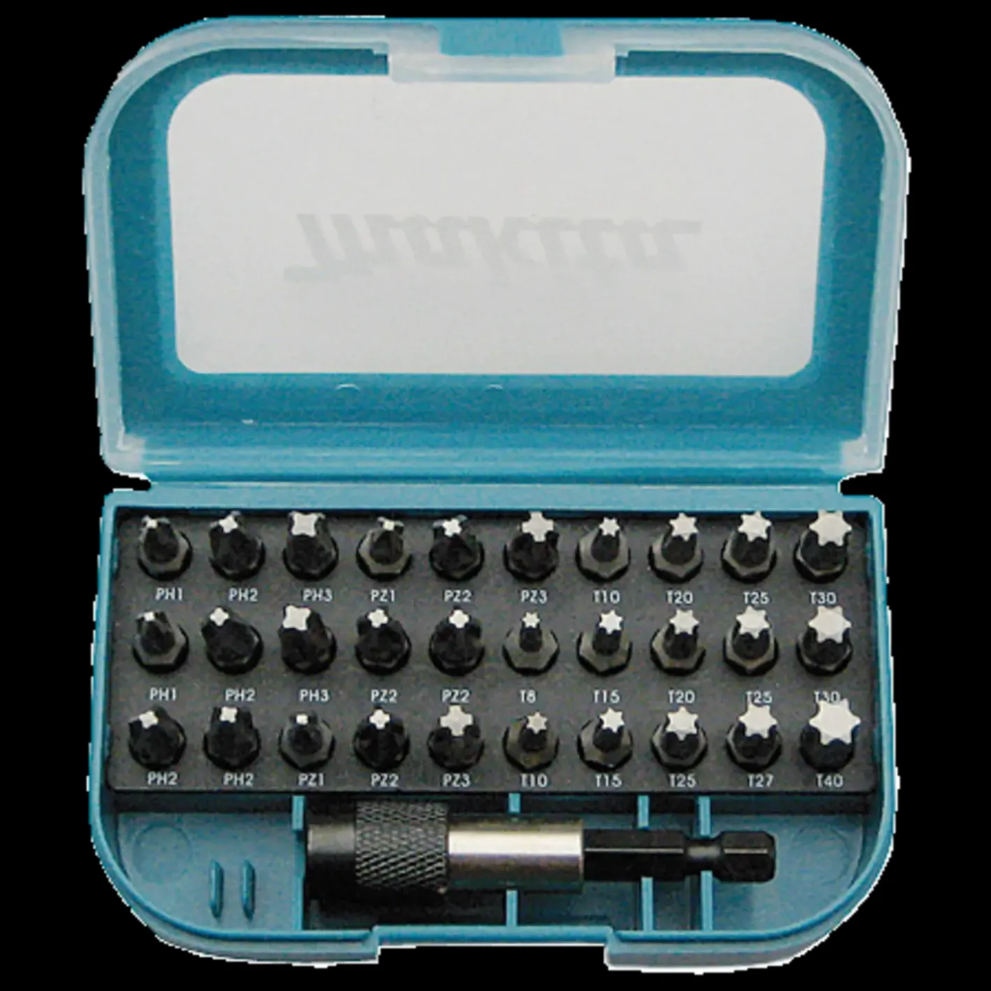 Makita P-73374 bits-box sæt 31 dele* Bits- Og Bitssæt