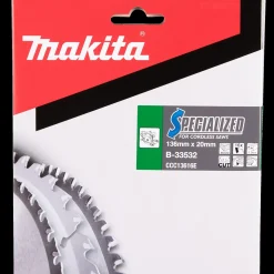 Makita rundsavklinge 16T 136x20 mm* Rundsavklinger