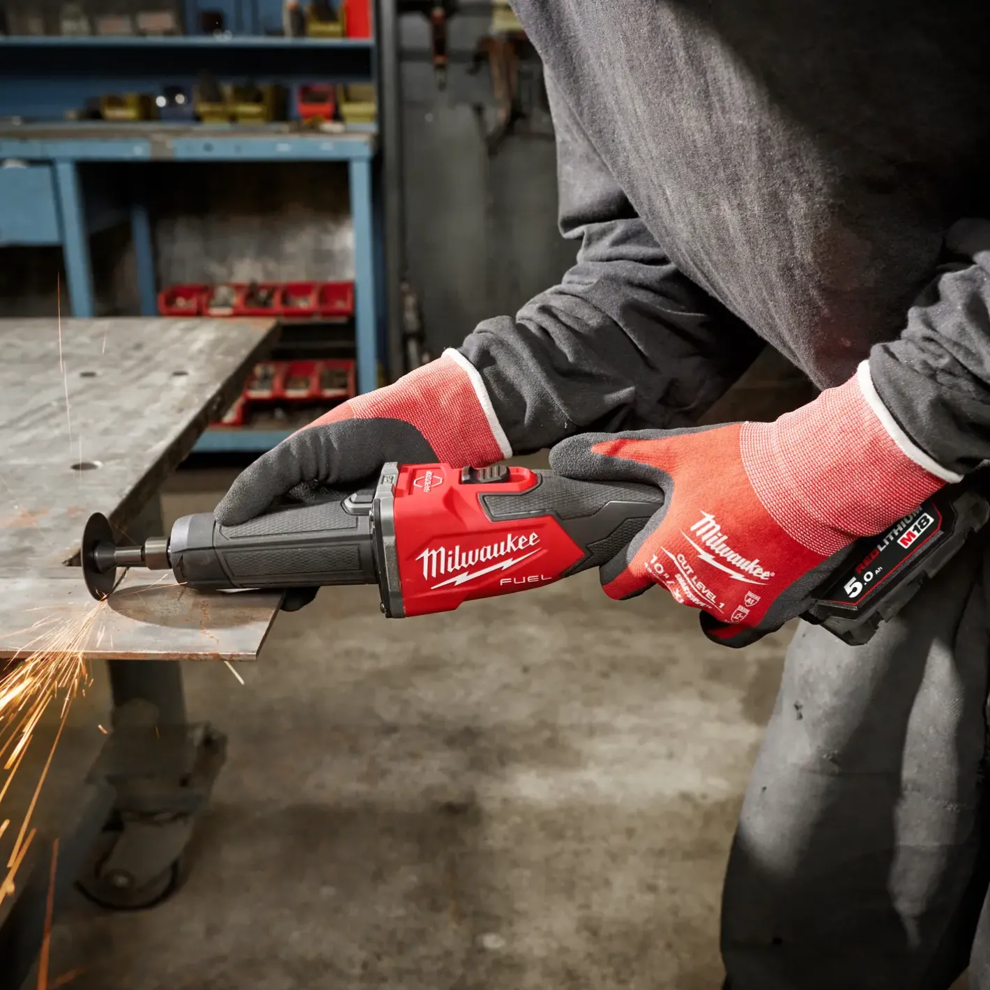 Milwaukee FDGRB-0 M18 Fuel™ ligesliber solo* Ligeslibere