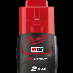 Milwaukee M12™ 2,0Ah batteri* Batterier Og Opladere