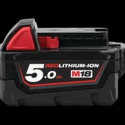 Milwaukee M18 B5 18V 5,0 Ah batteri* Batterier Og Opladere
