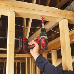 Milwaukee M18 BDD-403C 18V bore-/skruemaskine 3x4.0 Ah batteri og lader* Bore- Og Skruemaskiner