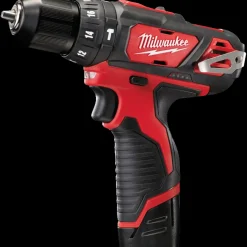 Milwaukee M12 BPD 12V slagboremaskine 2x2.0 Ah batterier og lader i kuffert* Bore- Og Skruemaskiner