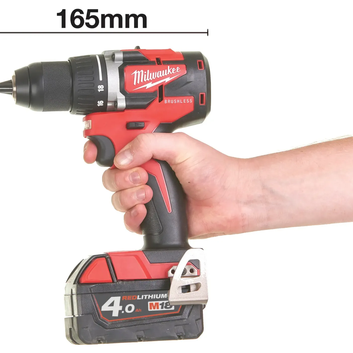 Milwaukee M18 CBLDD-502C boremaskine* Bore- Og Skruemaskiner