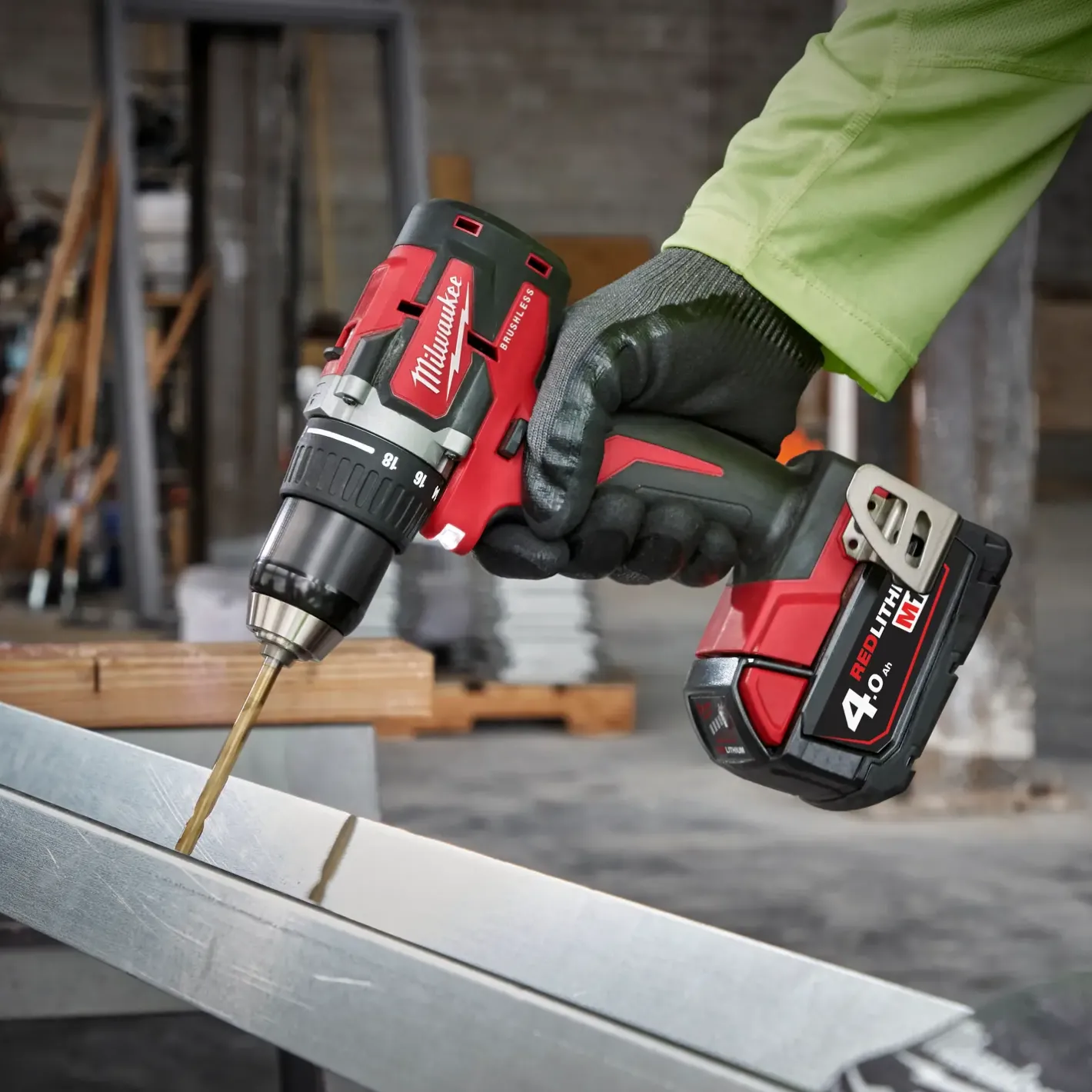 Milwaukee M18 CBLDD-502C boremaskine* Bore- Og Skruemaskiner