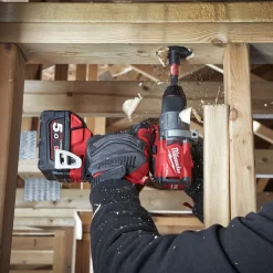 Milwaukee M18 FDP2-502X 18V Fuel slagboremaskine 2x5.0 Ah batterier og lader* Bore- Og Skruemaskiner