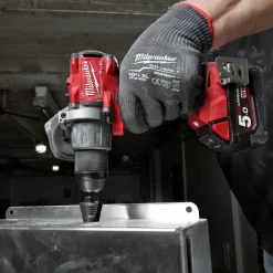 Milwaukee M18 FDP2-502X 18V Fuel slagboremaskine 2x5.0 Ah batterier og lader* Bore- Og Skruemaskiner