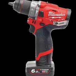 Milwaukee M12 FDP-602X 12V Fuel slagboremaskine 2x 6.0 batterier og lader* Bore- Og Skruemaskiner
