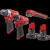 Milwaukee M12 FPP2A 402X slagboremaskine og slagskruemaskine Powerpack* Bore- Og Skruemaskiner