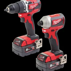 Milwaukee M18CBLDD og M18CLID bore/skruemaskine og slagboremaskine* Bore- Og Skruemaskiner