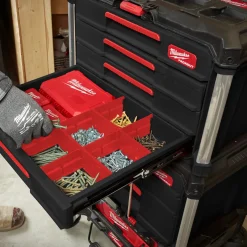 Milwaukee packout kuffert 4 skuffer* Diverse Reservedele