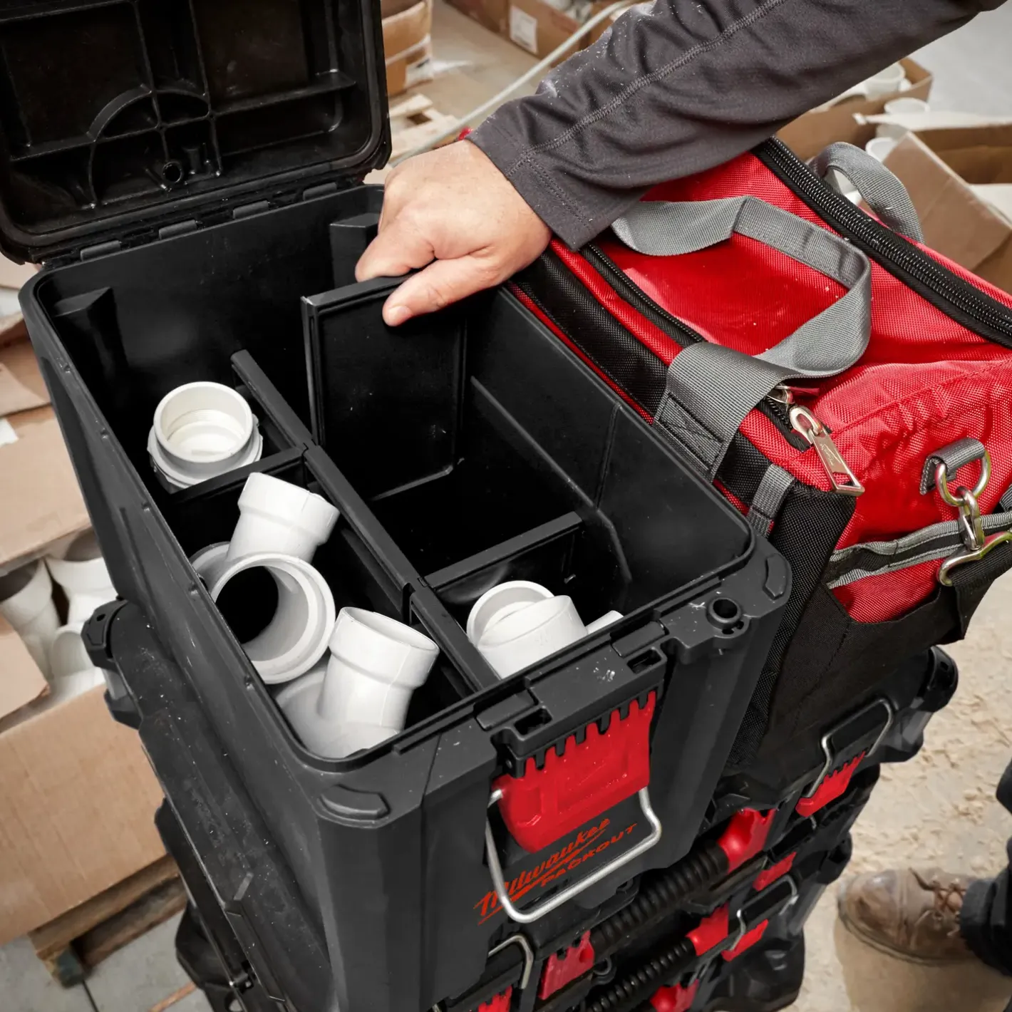 Milwaukee Packout™ kuffert* Værktøjskasser Og -Tasker