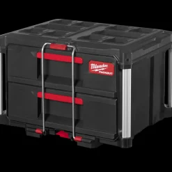 Milwaukee packout kuffert med 2 skuffer* Diverse Reservedele|Værktøjskasser Og -Tasker