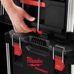 Milwaukee packout kuffert med 2 skuffer* Diverse Reservedele|Værktøjskasser Og -Tasker