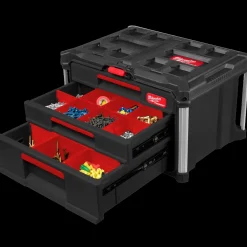 Milwaukee packout kuffert med 2+1 skuffe* Diverse Reservedele|Værktøjskasser Og -Tasker