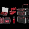 Milwaukee Packout™ sæt rød Trolley/organizer/maske/værktøjsholder/drikkedunk* Værktøjskasser Og -Tasker