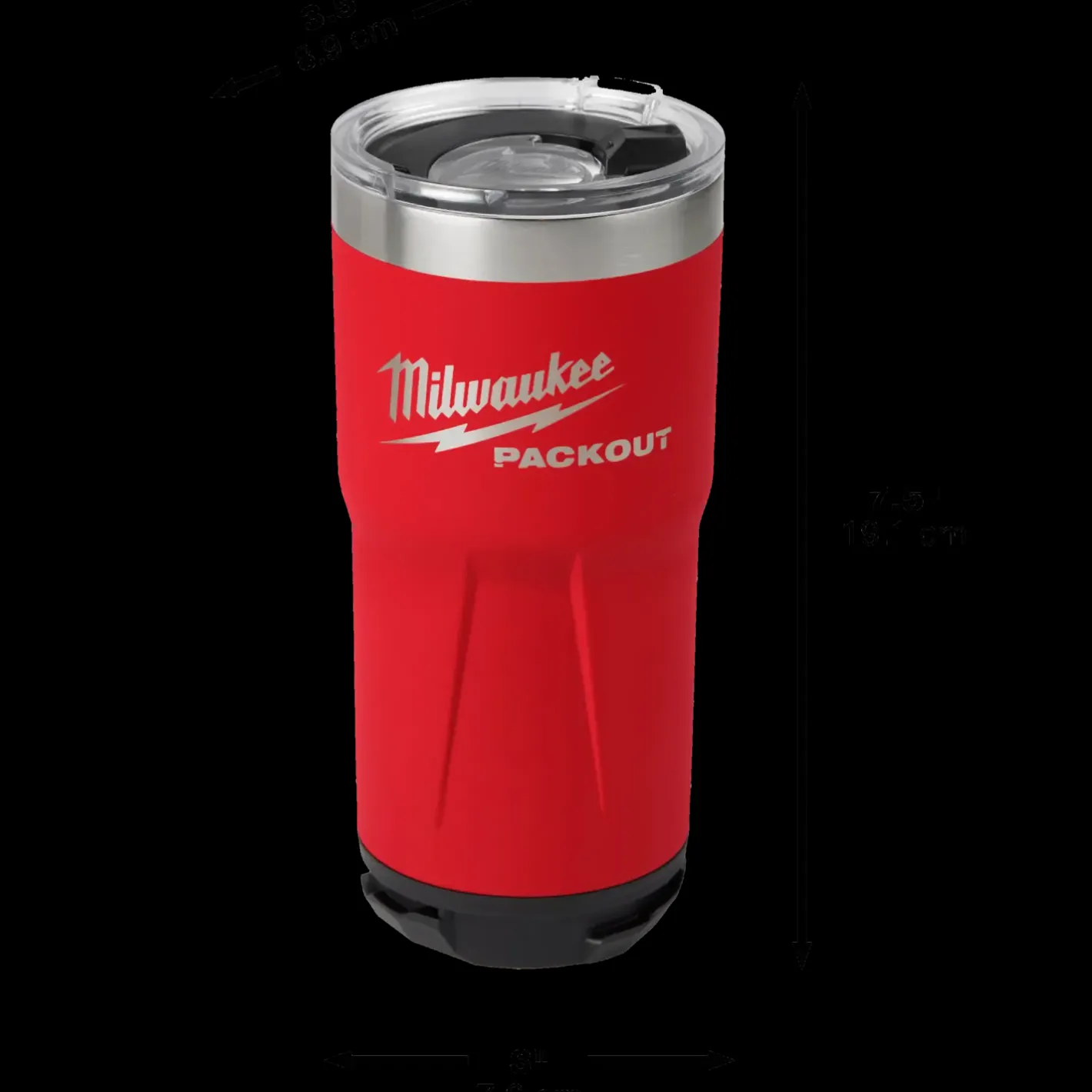 Milwaukee Packout™ termokop 591 ml rød* Kaffe Og Køkkenudstyr|Tilbehør Til Kontor Og Værksted