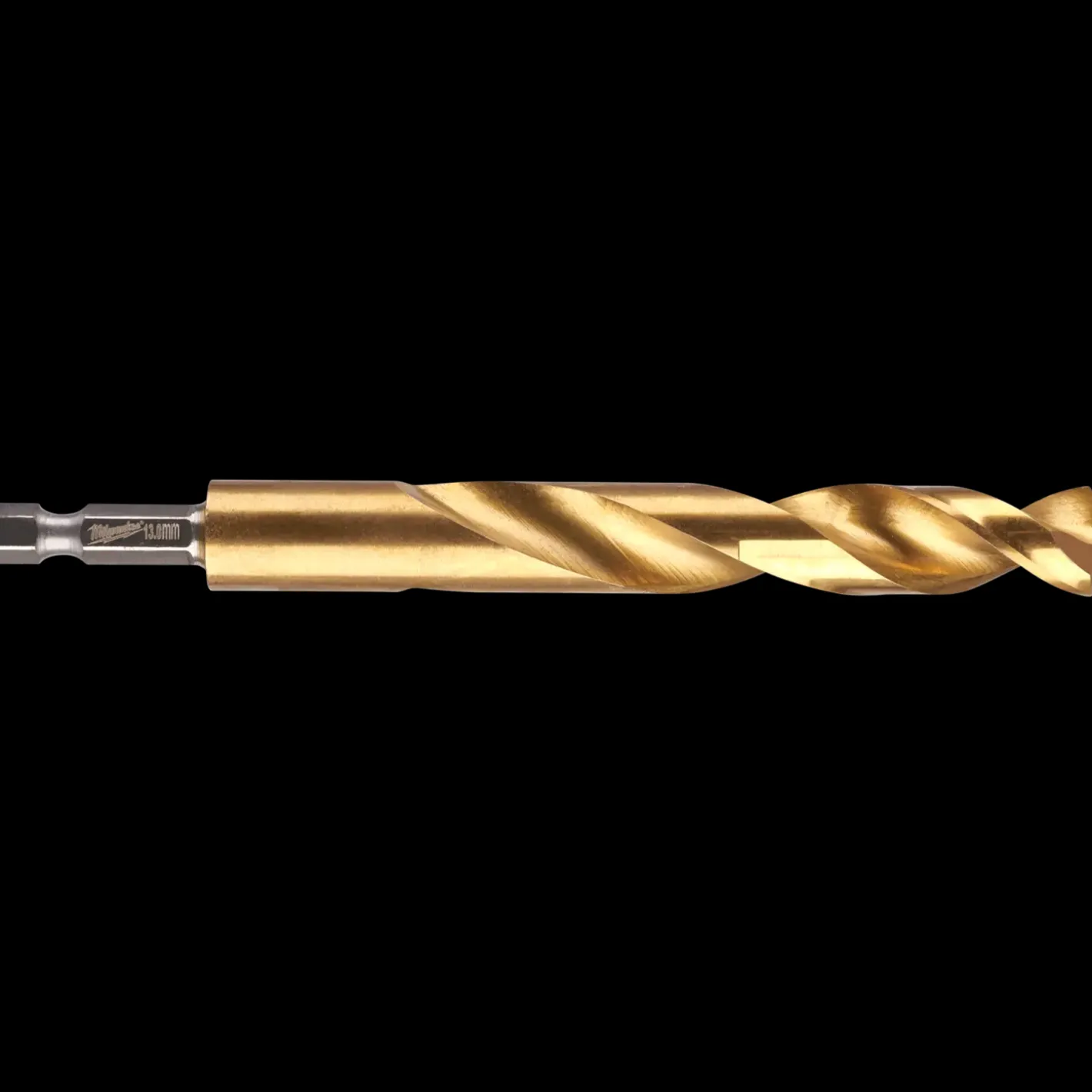 Milwaukee Red Hex shockwave™ HSS-Tin metalbor 13 mm* Bor- Og Borsæt
