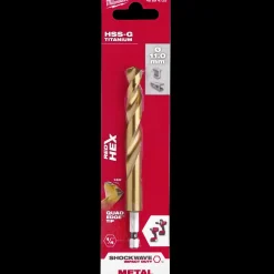 Milwaukee Red Hex shockwave™ HSS-Tin metalbor 11 mm* Bor- Og Borsæt