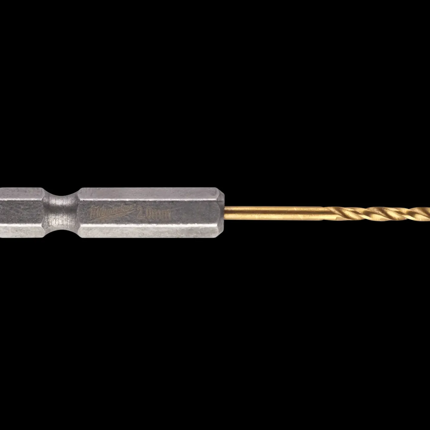 Milwaukee Red Hex shockwave™ HSS-Tin metalbor 2 mm* Bor- Og Borsæt