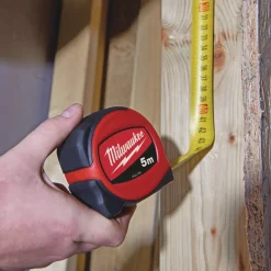 Milwaukee S8/25 mm slimline målebånd 8 m* Måleværktøj Og Opmærkning