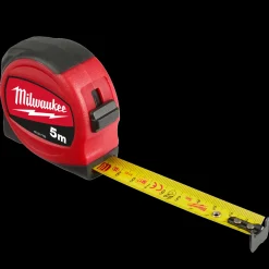 Milwaukee S5/19 mm slimline målebånd 5 m* Måleværktøj Og Opmærkning