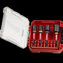 Milwaukee schockwave™ magnetisk slagtoppesæt 4 dele* Bits- Og Bitssæt