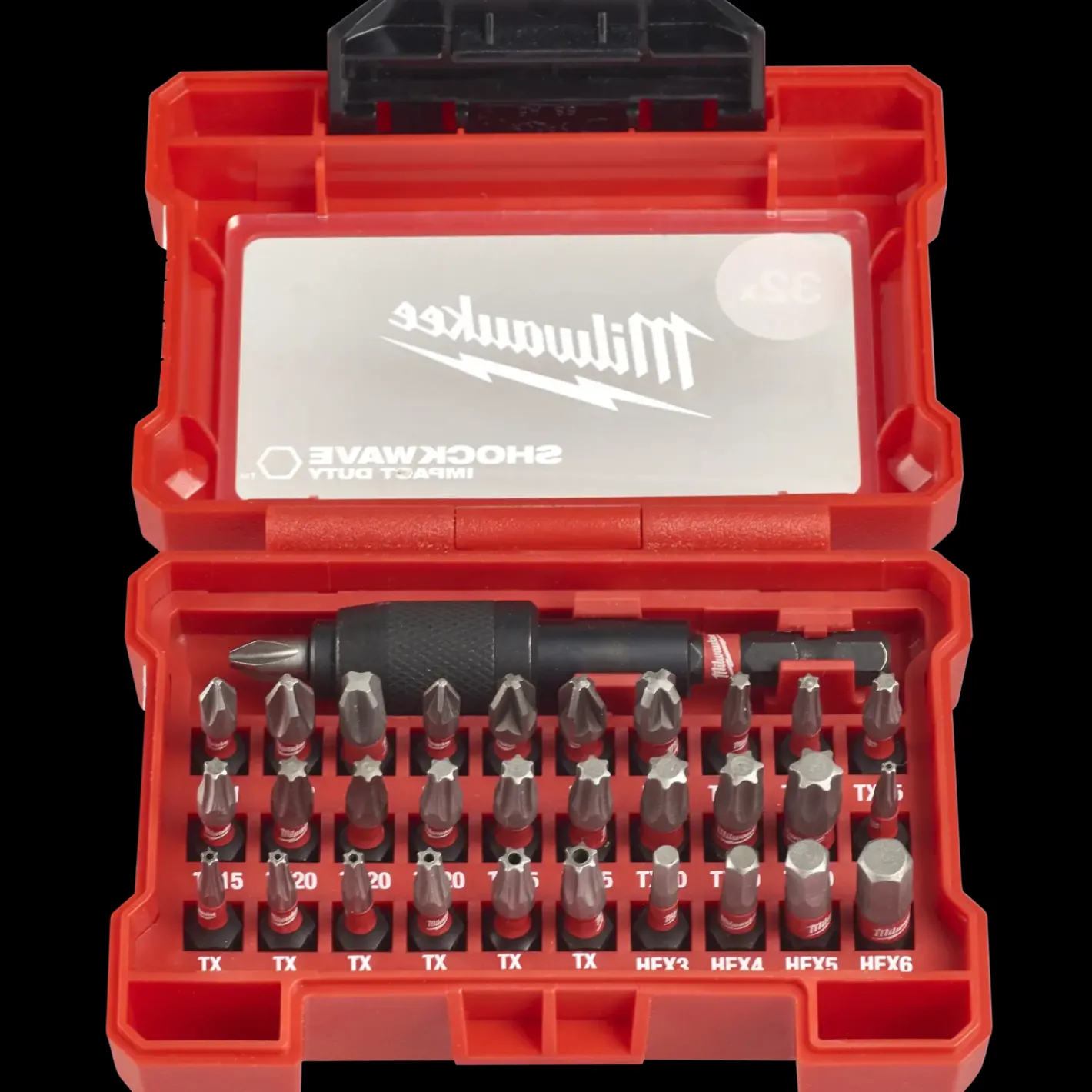 Milwaukee Shockwave™ impact duty bitssæt 32 dele* Bits- Og Bitssæt