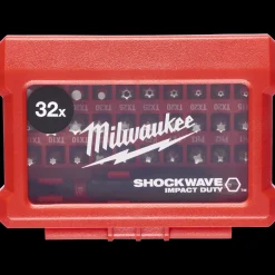 Milwaukee Shockwave™ impact duty bitssæt 32 dele* Bits- Og Bitssæt