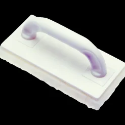 Padbræt fin skumsvamp 12x24 cm hvid* Pudsebræt