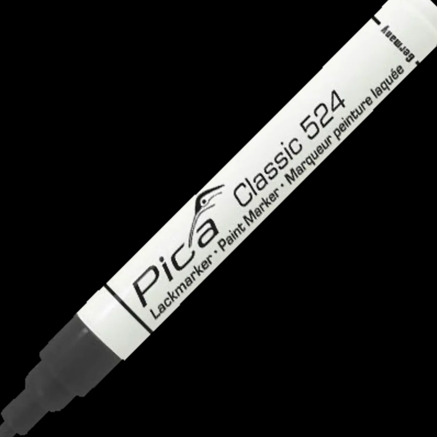 Pica paint marker sort 2-4 mm* Kontorartikler|Tilbehør Til Kontor Og Værksted