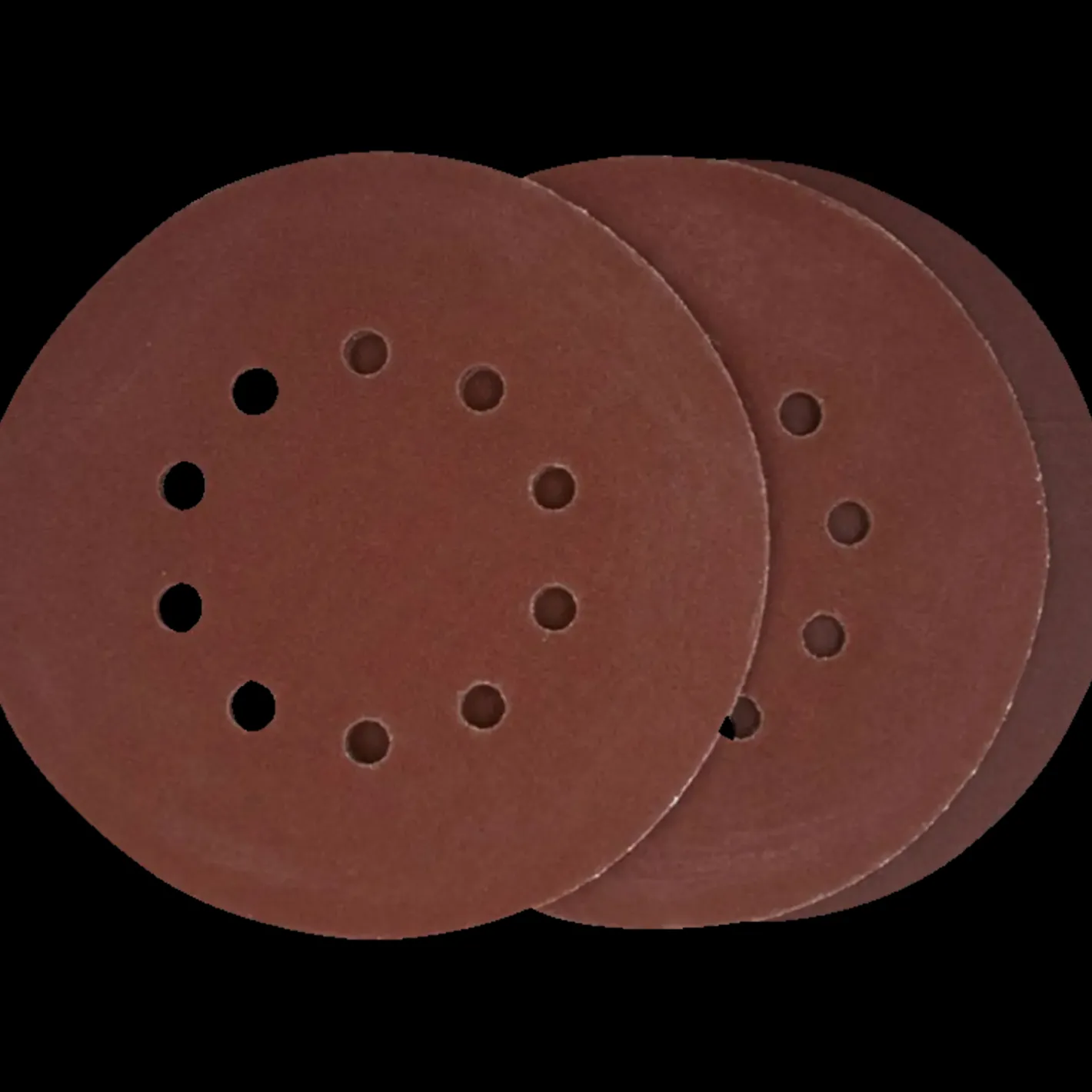 Probuilder sandpapir til væg og loftsliber Ø220mm K120 10 stk* Sliberondeller Og Slibeark