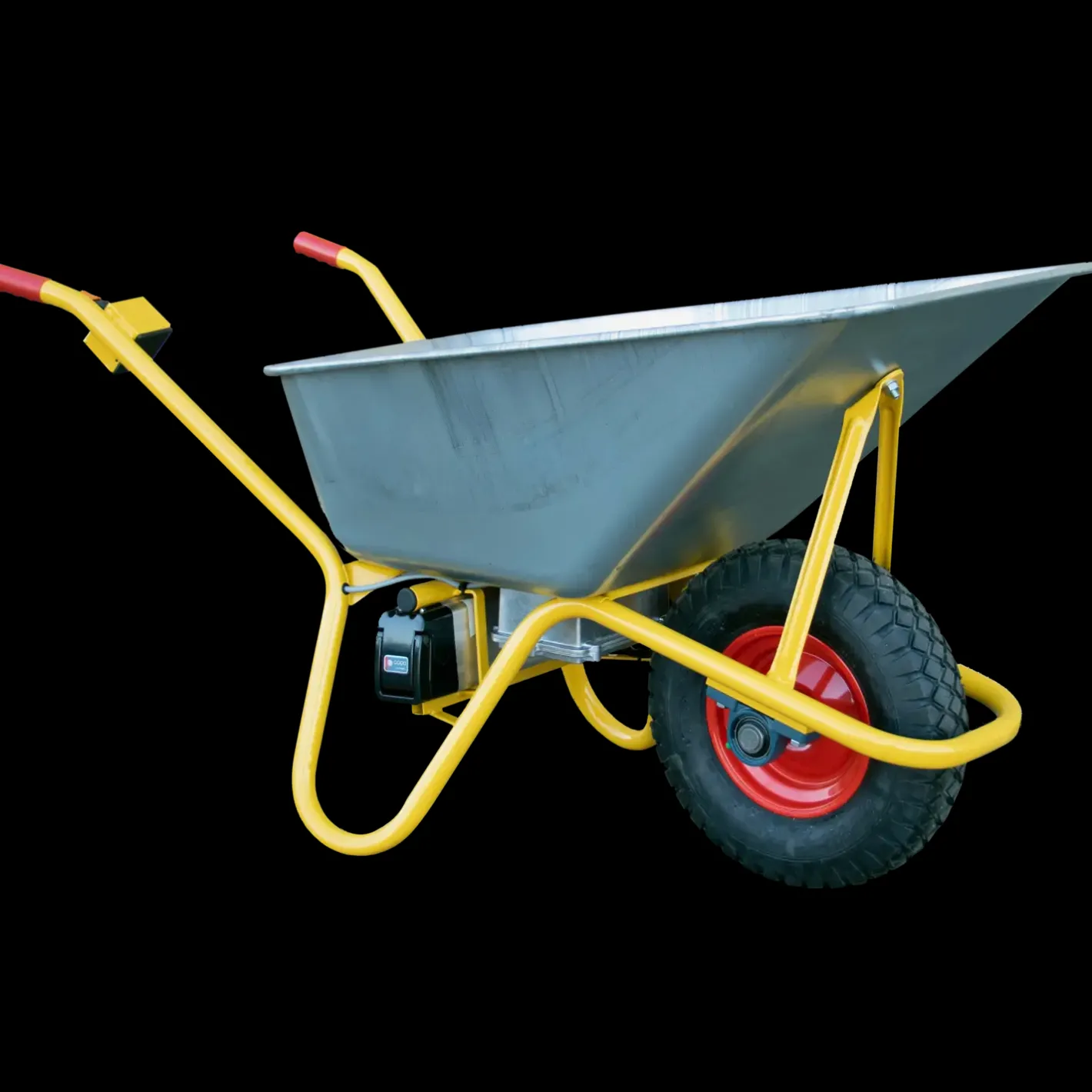 Ravendo elektrisk mørtelbør 250 kg/110 LTR. BC1100S EL* Trillebøre